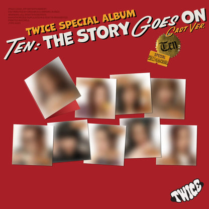 twice - [ten: the story goes on] cast ver.