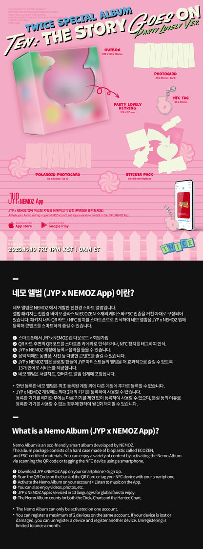 twice - [ten: the story goes on] party lovely ver.