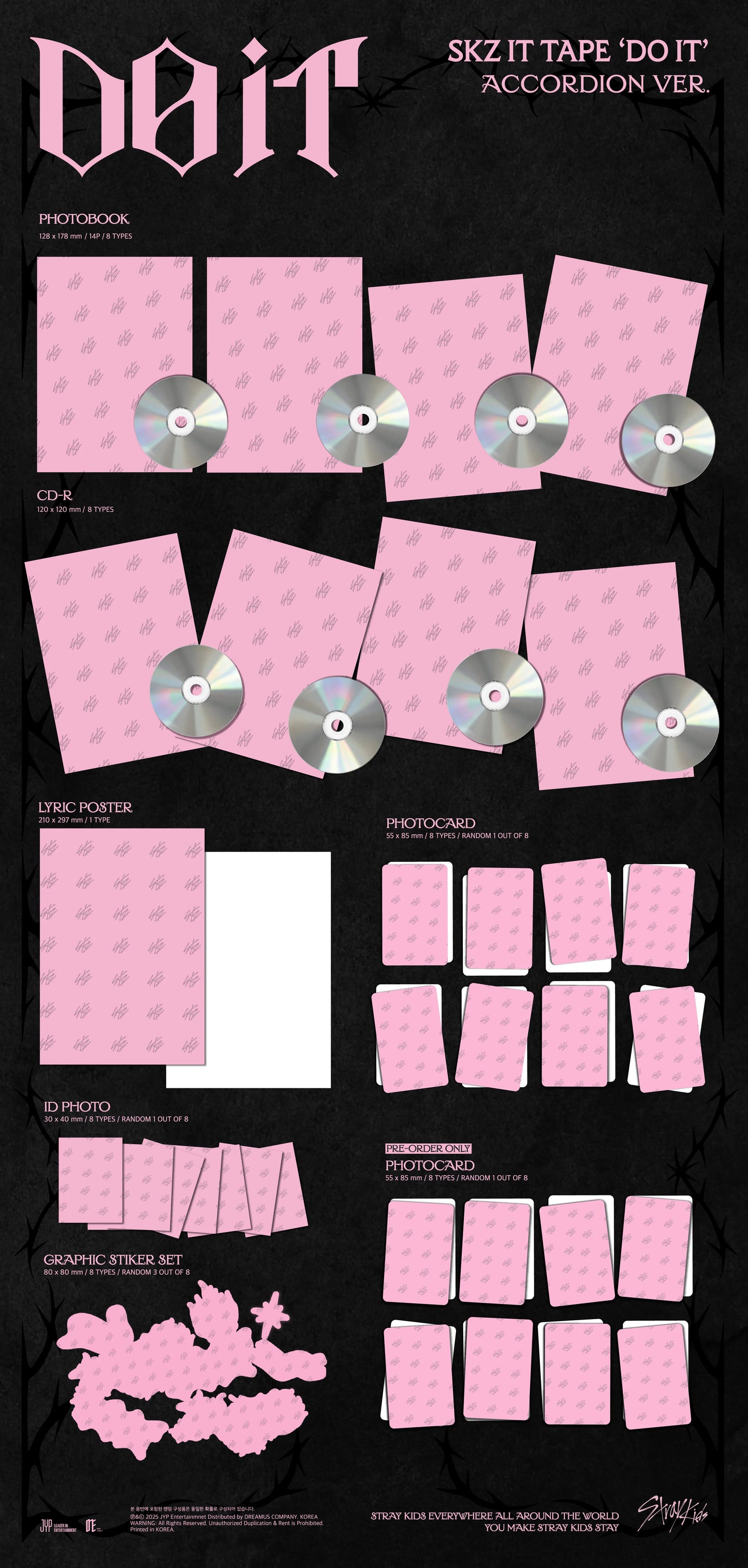 stray kids - skz it tape [do it] accordion ver.