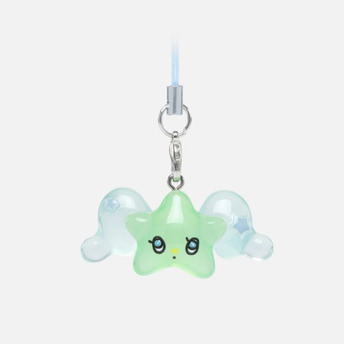 nct wish - [into the wish : our wish] low-in-the-dark mini wichu keyring