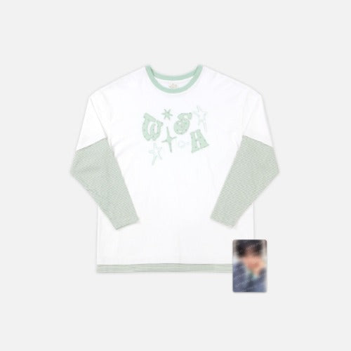 nct wish - [into the wish : our wish] layered t-shirt set