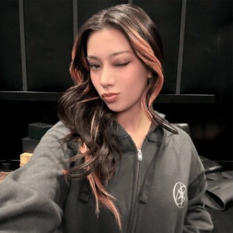 katseye - [beautiful chaos] zip-up hoodie