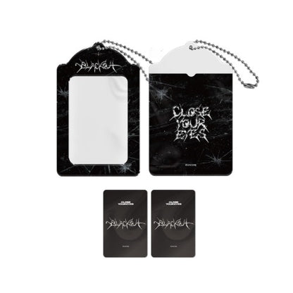 close your eyes - [blackout] pvc photocard holder