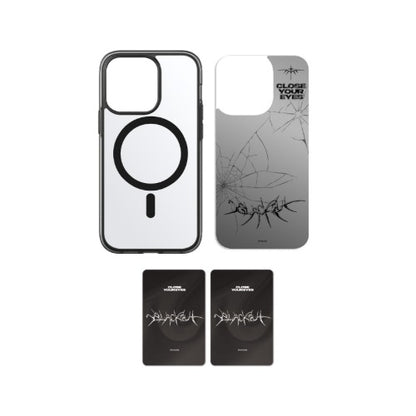 close your eyes - [blackout] magsafe phone case + skin set