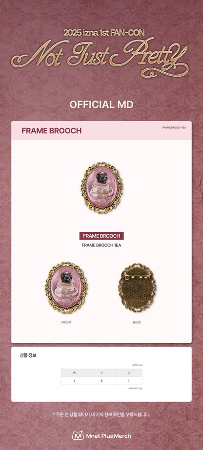 izna - [1st fan con] frame brooch
