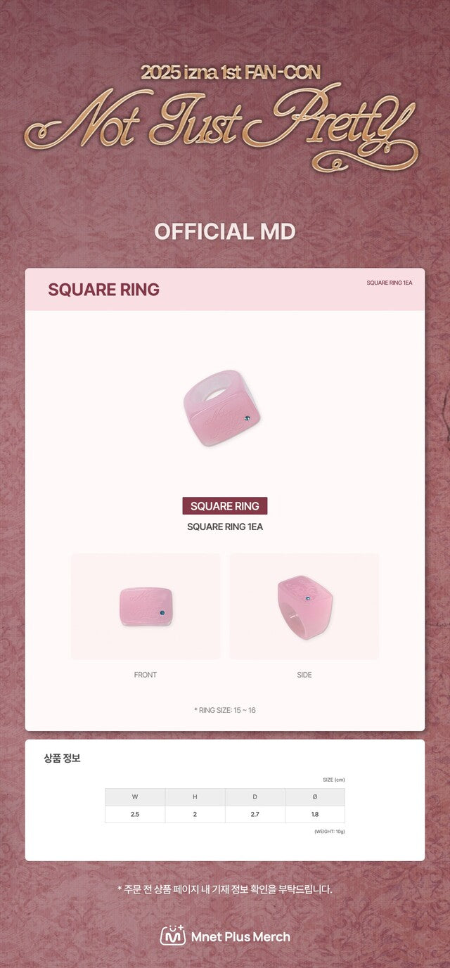 izna - [1st fan con] square ring