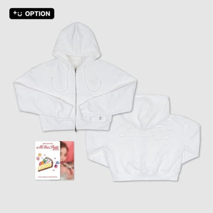 izna - [1st fan con] zip-up cropped hoodie
