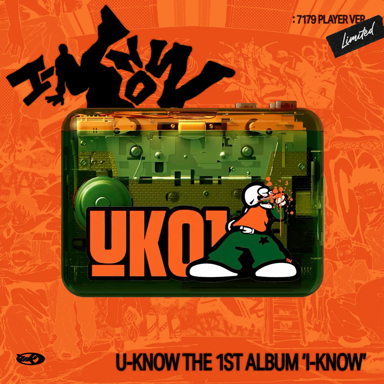 u-know - 1st album [i-know] 7179 player ver. (limited)