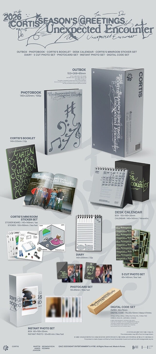 [weverse] cortis - 2026 season’s greetings