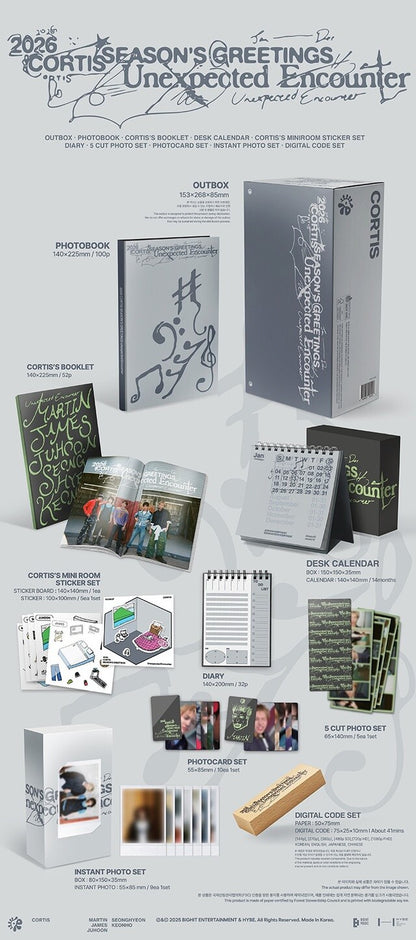 [weverse] cortis - 2026 season’s greetings