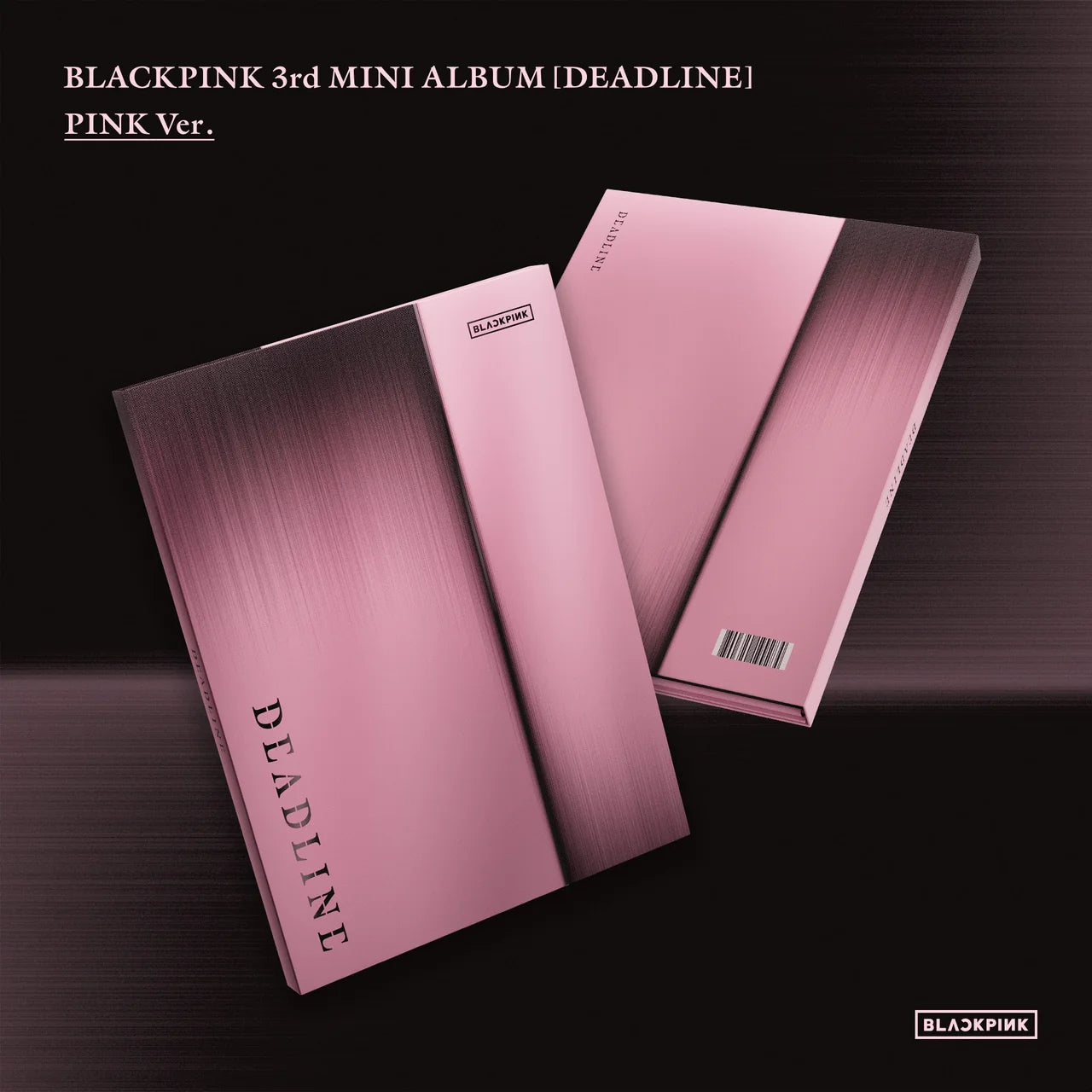 blackpink - 3rd mini album [deadline] pink ver.