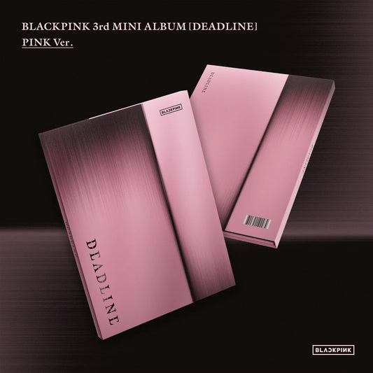 [pob] blackpink - 3rd mini album [deadline] pink ver.