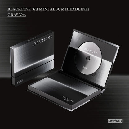 [pob] blackpink - 3rd mini album [deadline] gray ver.