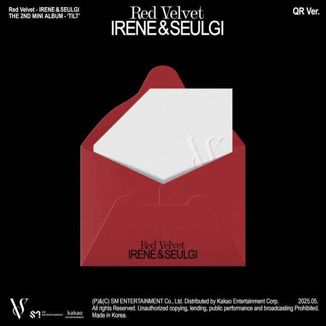 irene & seulgi (red velvet) - 2nd mini album [tilt] qr ver. (smart album)