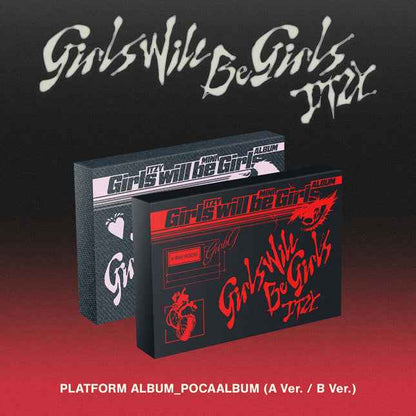itzy - [girls will be girls] platform album_pocaalbum ver.