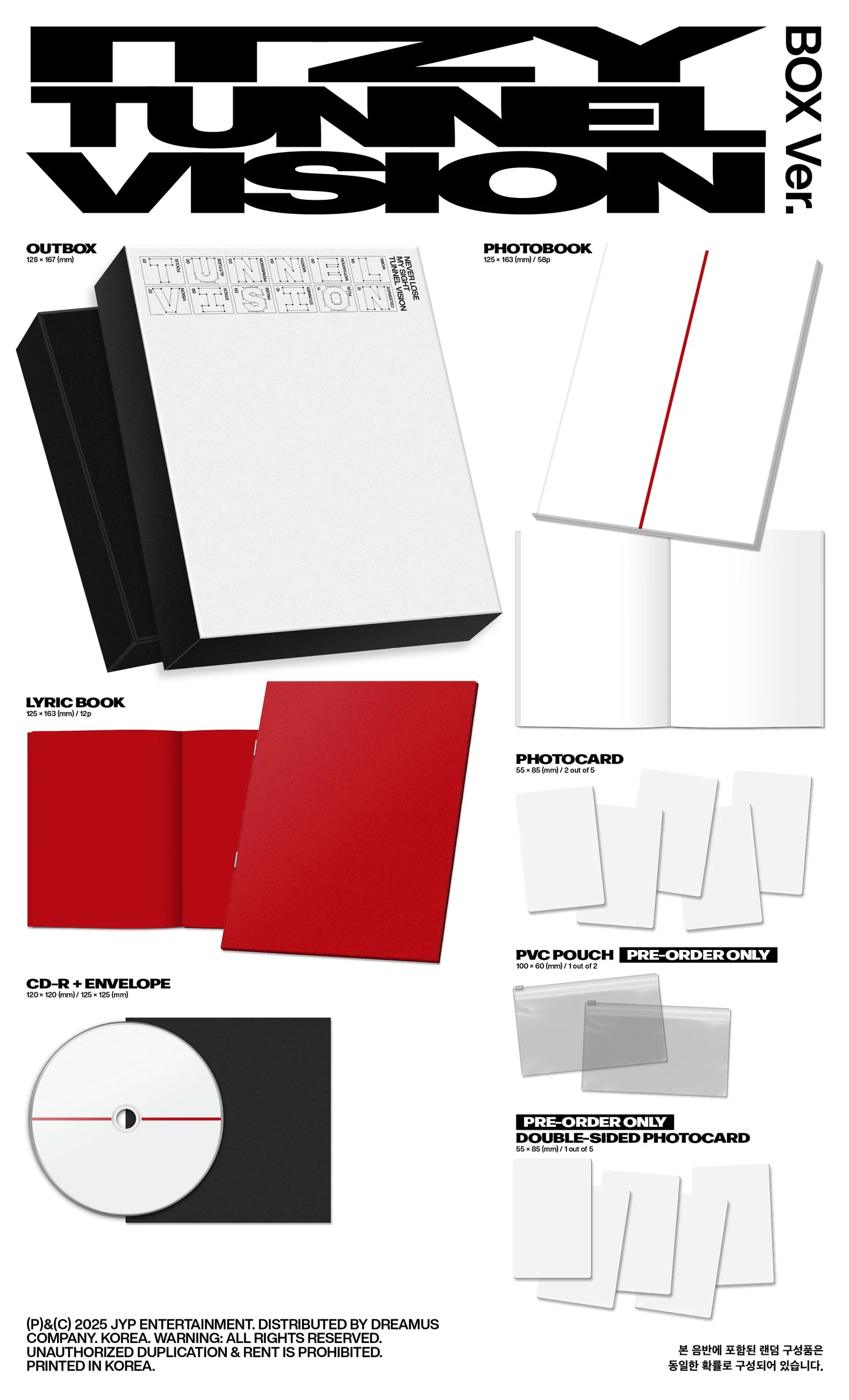 itzy - [tunnel vision] box ver.