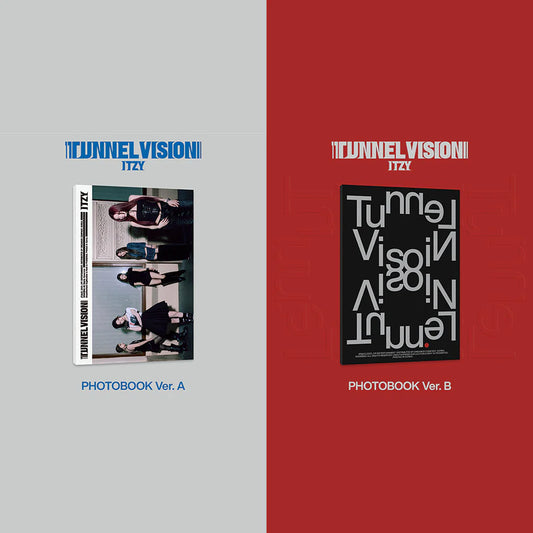 itzy - [tunnel vision] photobook ver.