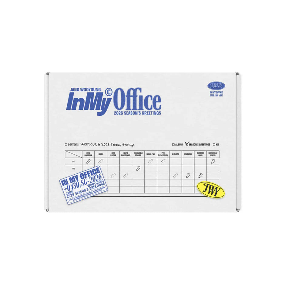 jang wooyoung - 2026 season's greetings [in my office]