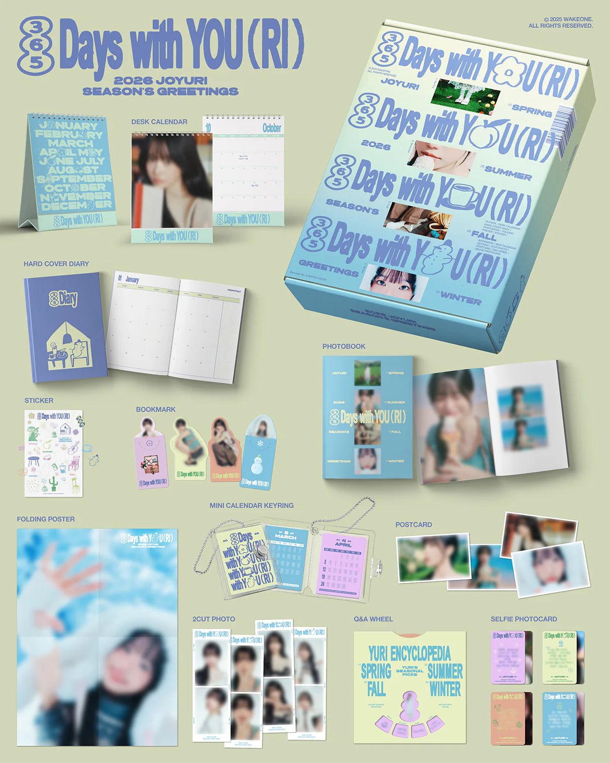 jo yuri - 2026 season's greetings [365 days with you(ri)]