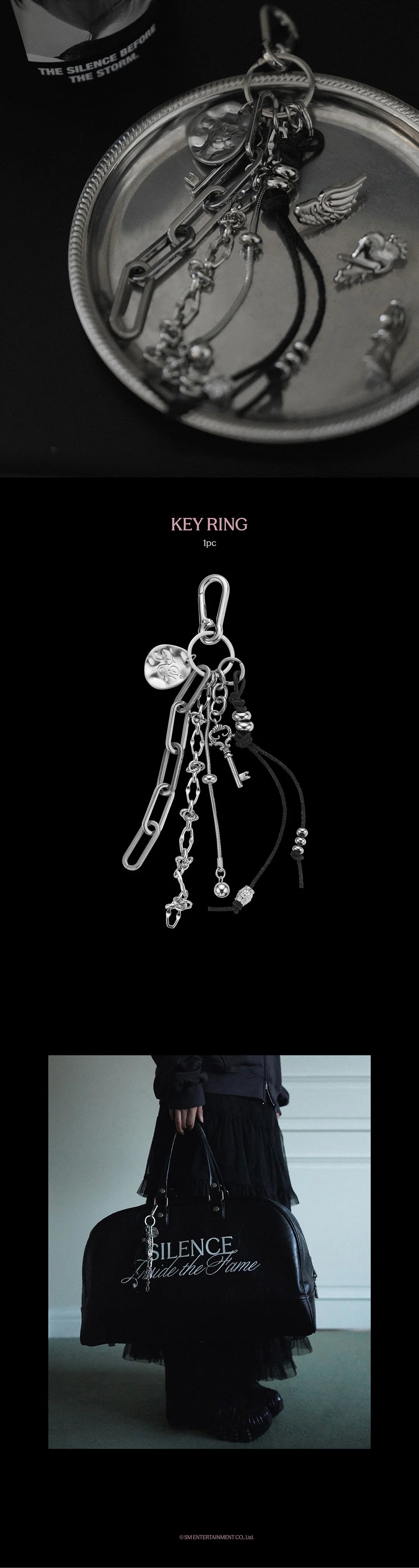 riize - [silence: inside the fame] keychain