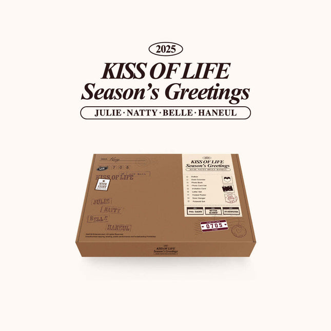 kiss of life - 2025 season's greetings