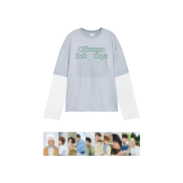treasure - [offstage: soft days] official md long sleeve t-shirt