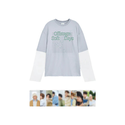 treasure - [offstage: soft days] official md long sleeve t-shirt