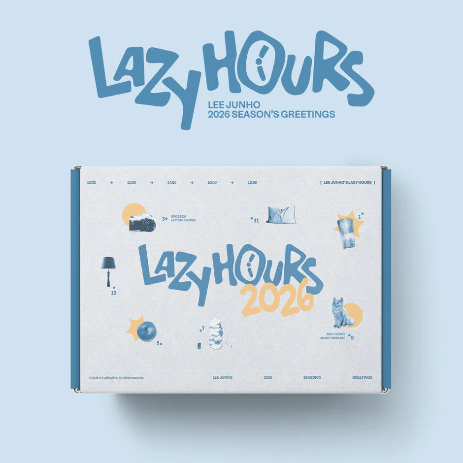 lee junho - 2026 season's greetings [lazy hours]