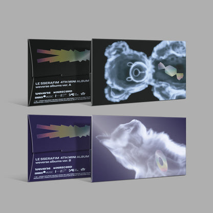 le sserafim - 4th mini album [crazy] weverse albums ver.