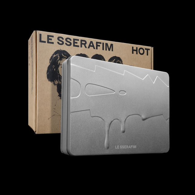 le sserafim - 5th mini album [hot] tin case ver.