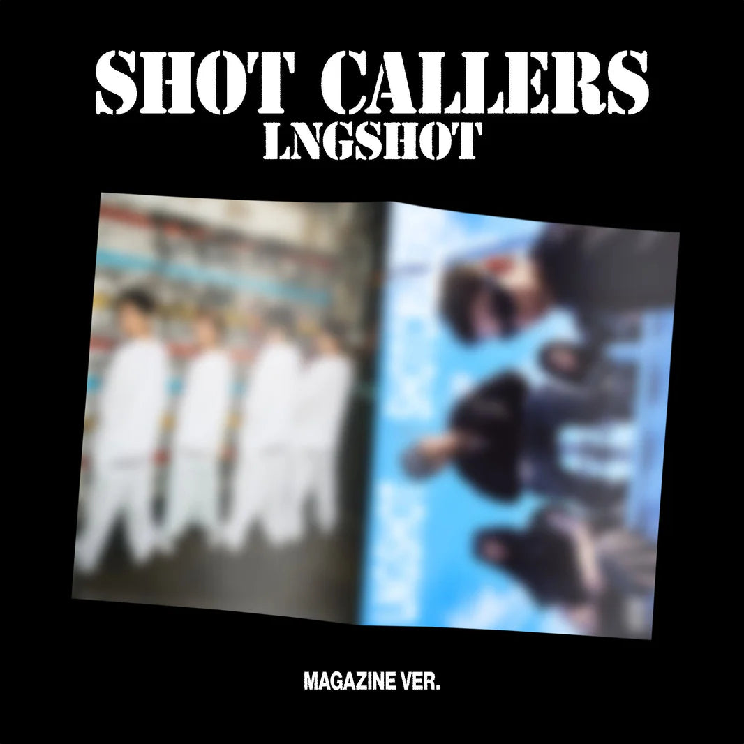 lngshot - 1st ep album [shot callers] magazine ver.