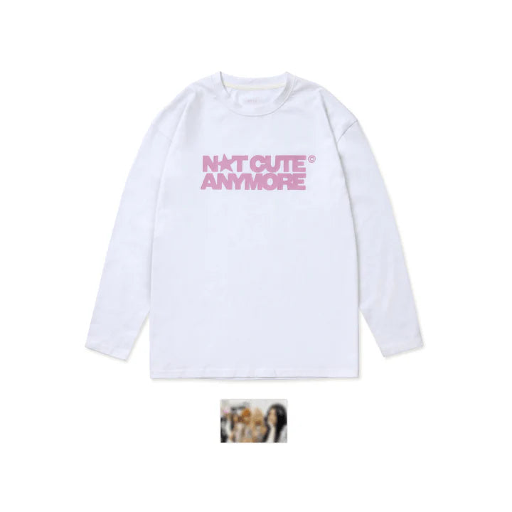 illit - [not cute anymore] long sleeve t-shirt