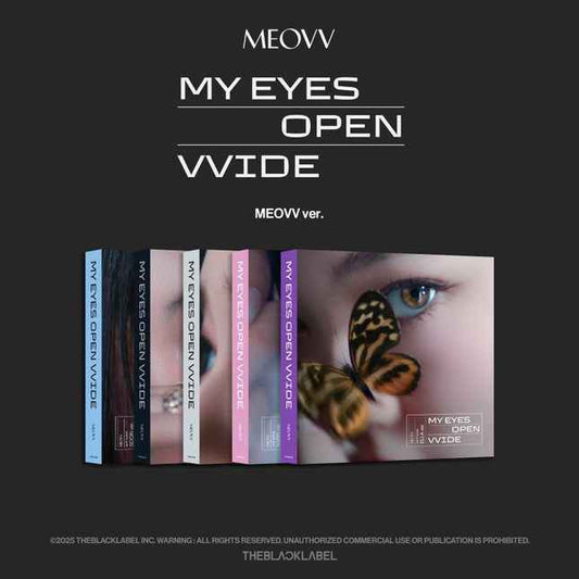 meovv - 1st ep album [my eyes open vvide] meovv ver.