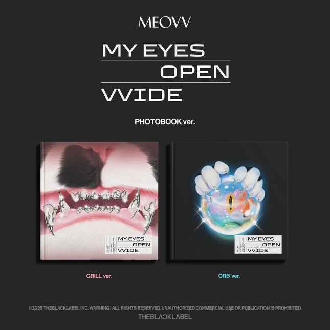 meovv - 1st ep album [my eyes open vvide] photobook ver.
