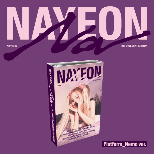 nayeon (twice) - 2nd mini album [na] platform_nemo ver.