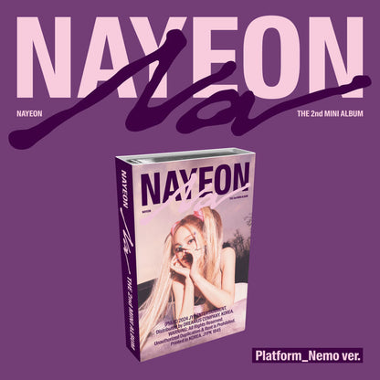 nayeon (twice) - 2nd mini album [na] platform_nemo ver.