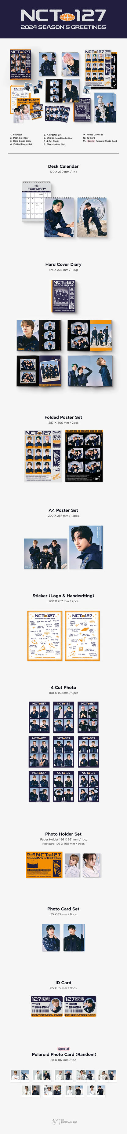 nct 127 - 2024 season's greetings