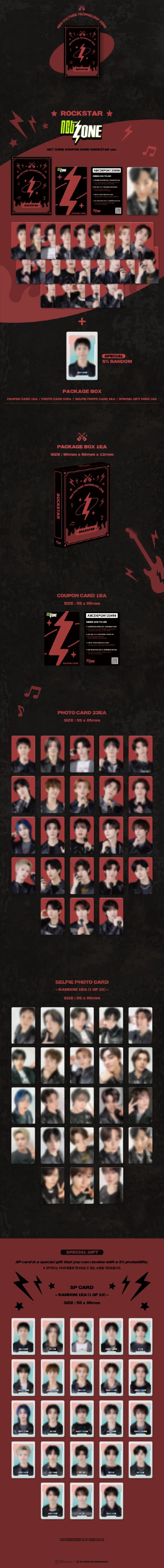 nct - [nct zone coupon card] rockstar ver.