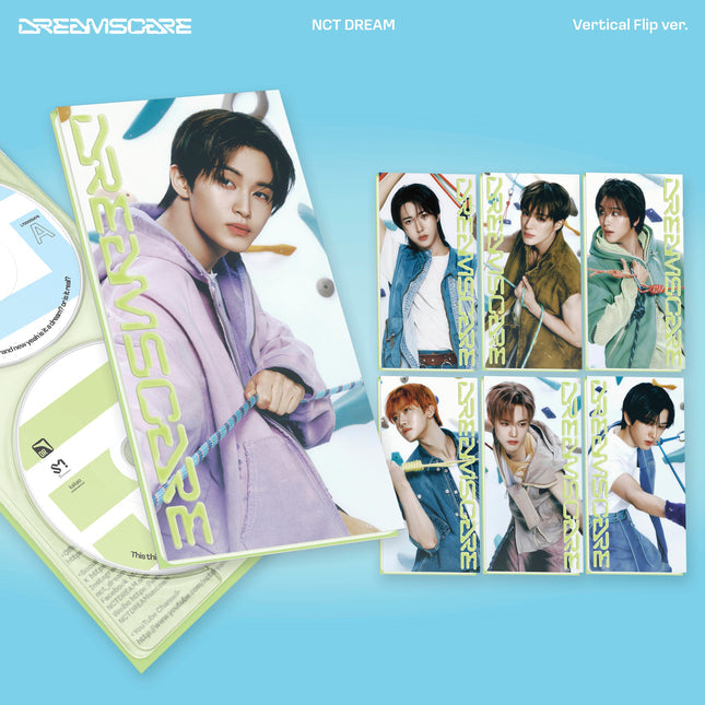 nct dream - 4th album [dreamscape] vertical flip ver.