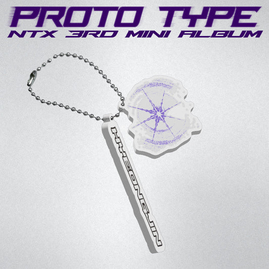 ntx - 3rd mini album [proto type] name keyring ver.