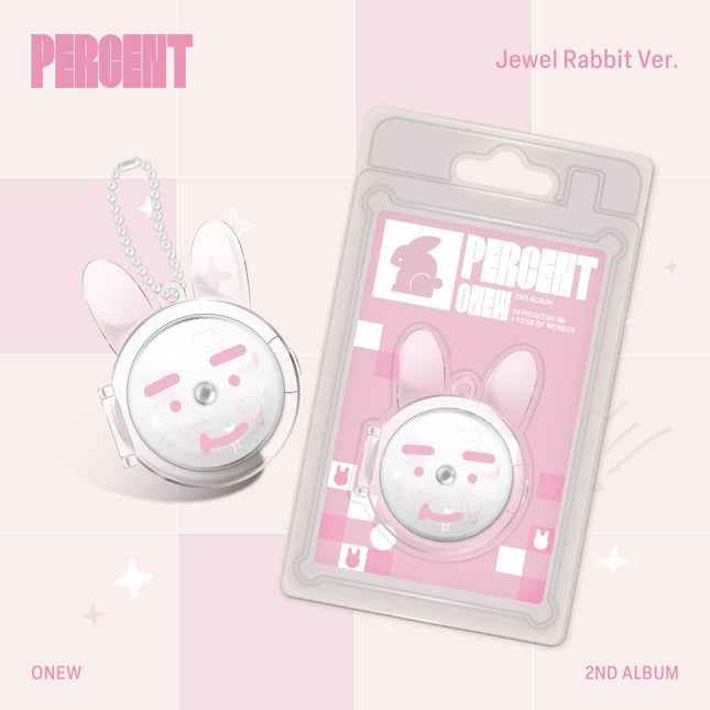 onew - 2nd album [percent] jewel rabbit ver.