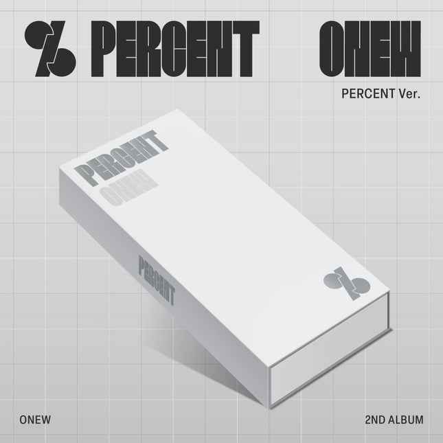 onew - 2nd album [percent] percent ver.