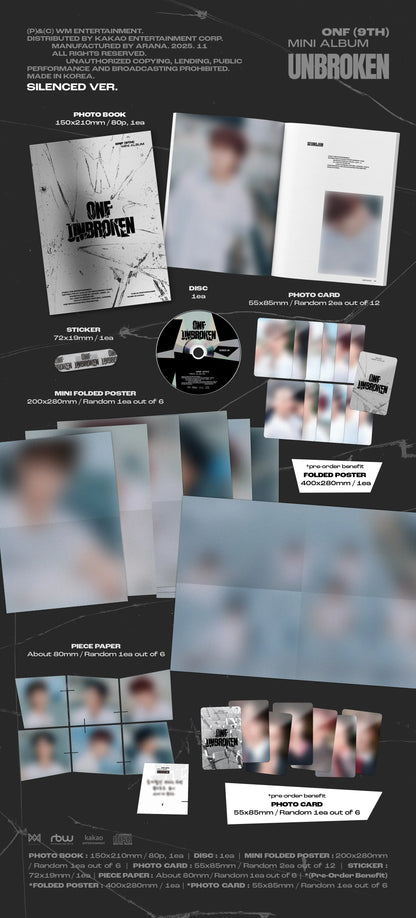 onf - 9th mini album [unbroken]