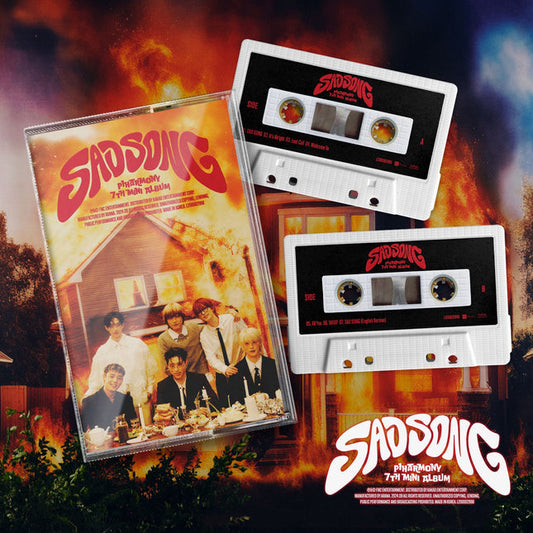 p1harmony - 7th mini album [sad song] cassette tape ver.