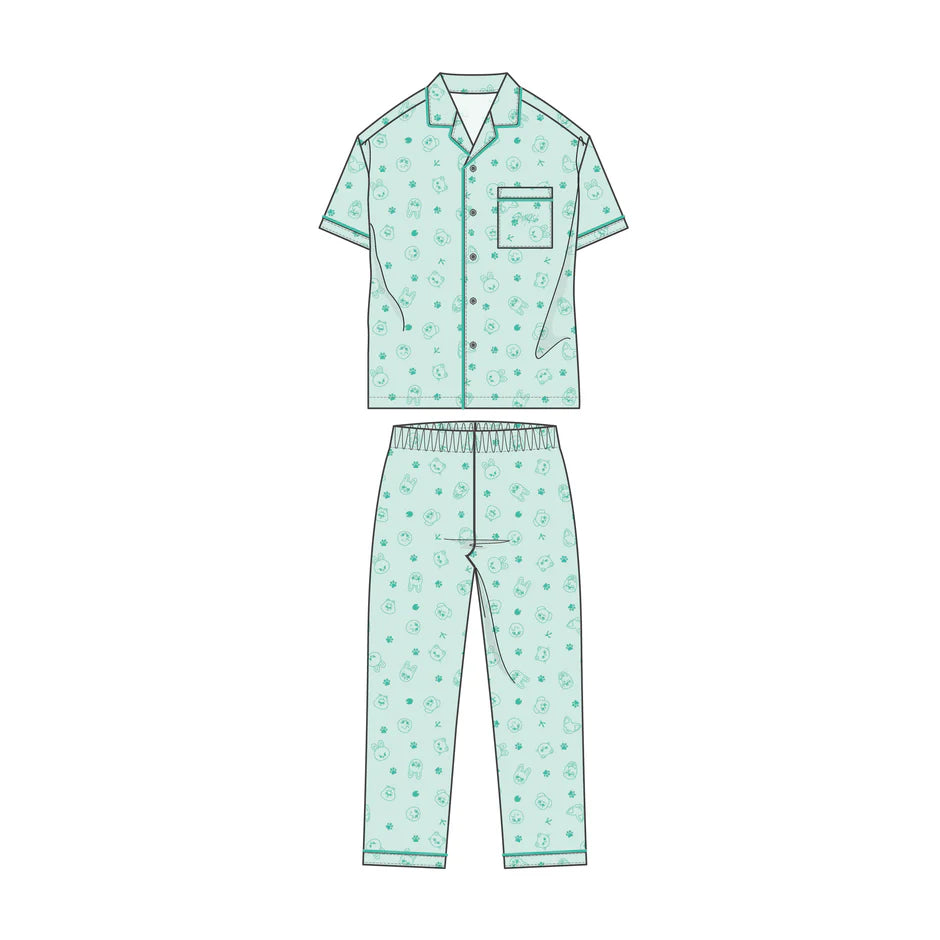 stray kids - [japan 6th anniversary] skzoo pajamas (mint)