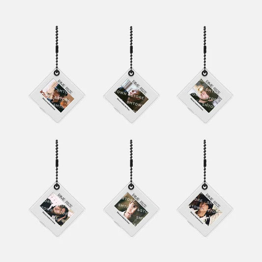 riize - [silence: inside the fame] photo slide keychain