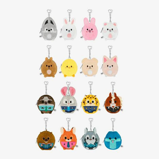 stray kids - [zootopia 2 skzoo] plush coin pouch