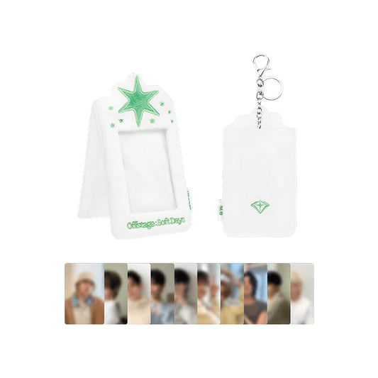 treasure - [offstage: soft days] official md plush photocard holder