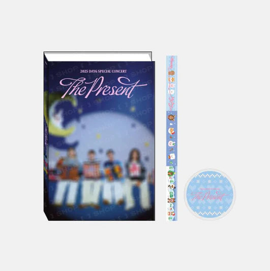 day6 - [the present 2025 special concert] official md postcard book & masking tape set
