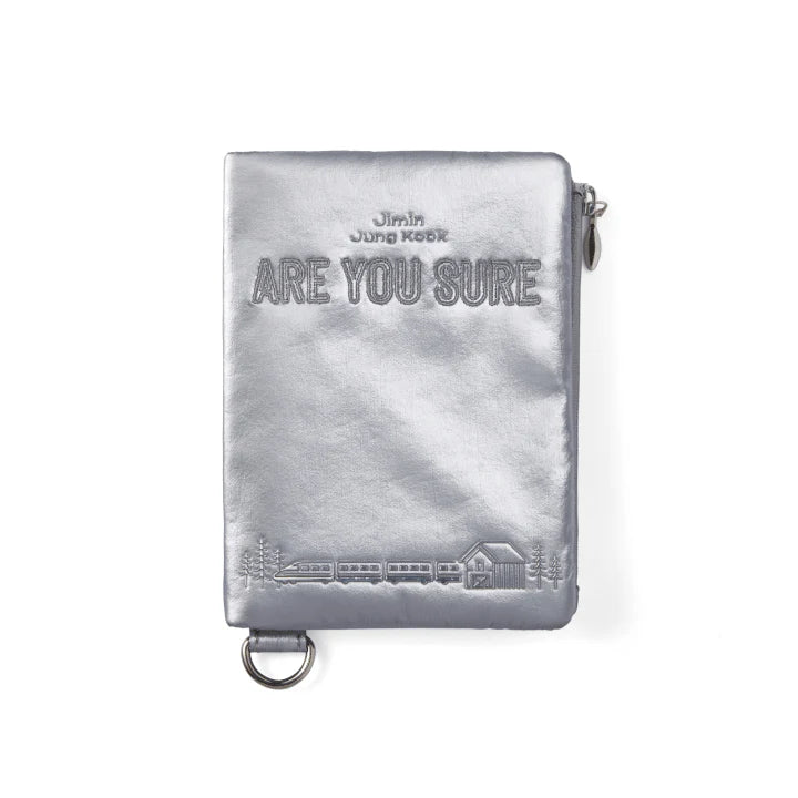 bts jimin & jung kook - [are you sure?!] official md season2 passport pouch